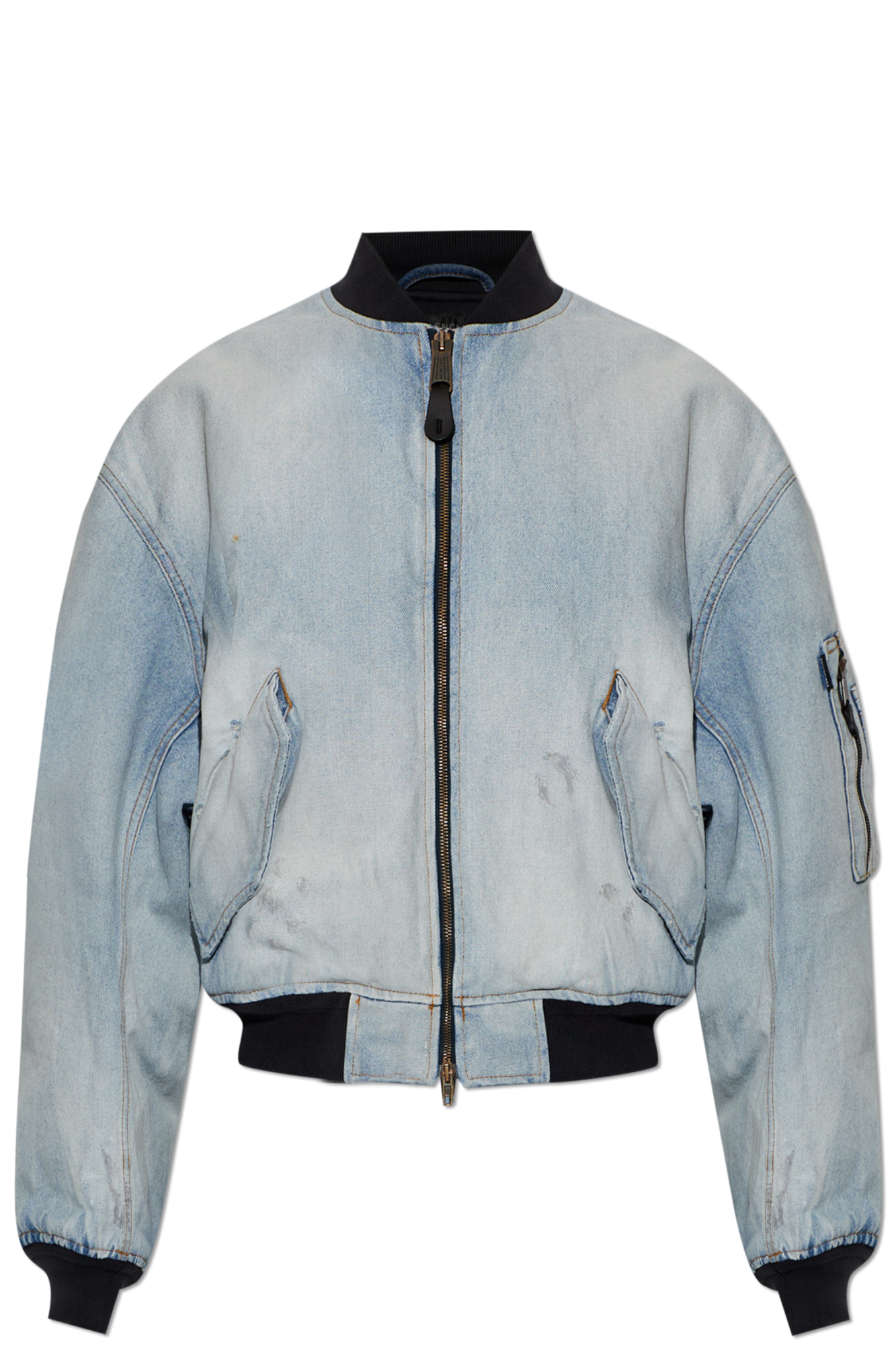 Balenciaga Denim bomber jacket | Women's | Vitkac